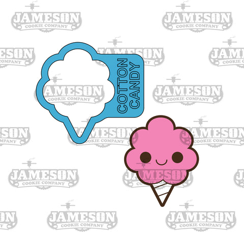 Cotton Candy Cookie Cutter