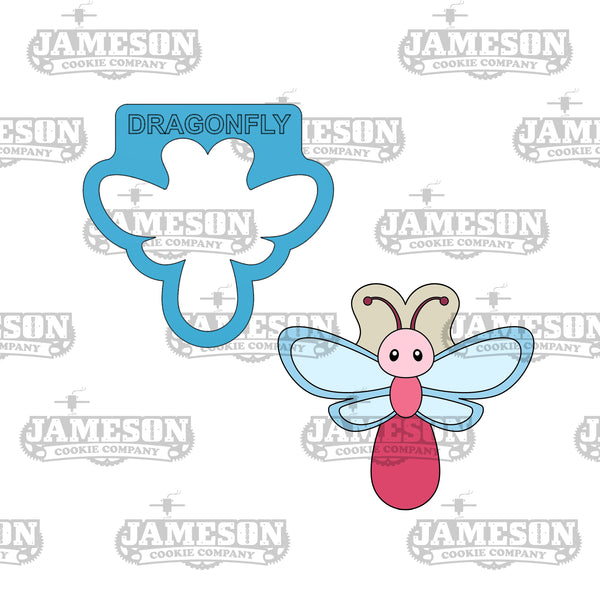 Dragonfly Cookie Cutter - Insect Cookie Cutter - Dragon Fly