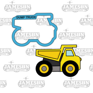 Dump Truck Cookie Cutter - Construction Theme Birthday Party