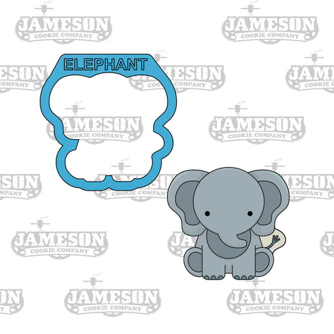 Elephant Cookie Cutter - Safari Animals