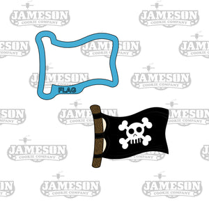 Pirate Flag Cookie Cutter - Pirate Birthday Theme