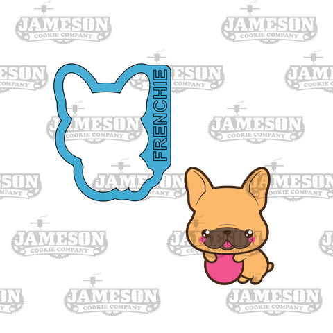 Frenchie Cookie Cutter - French Bulldog - Dog Cookie Cutter