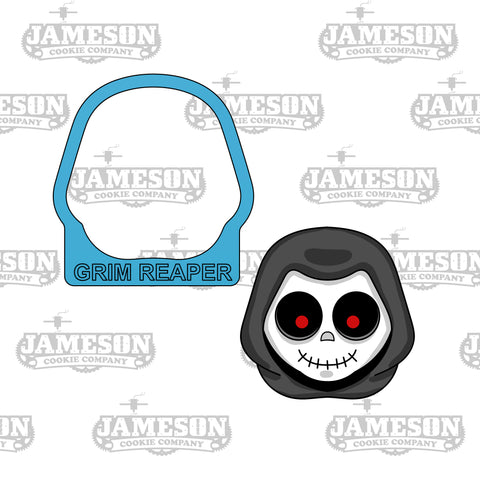 Grim Reaper Cookie Cutter - Death Skull - Halloween Theme