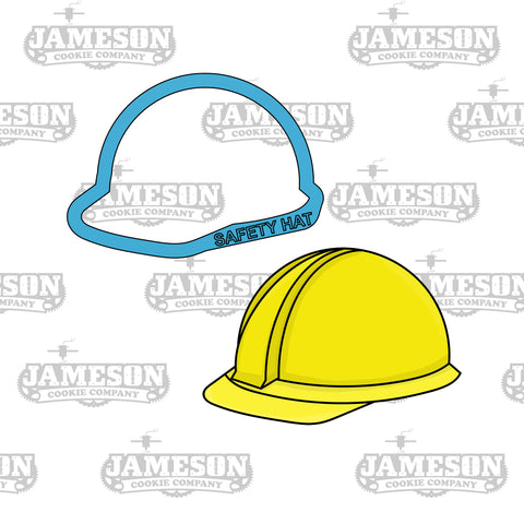 Safety Hard Hat Cookie Cutter - Construction Theme Birthday Party