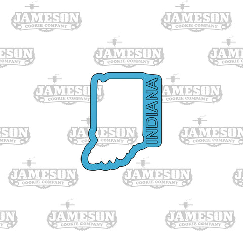 Indiana State Shape Cookie Cutter