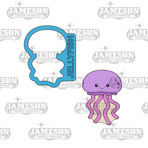 Jellyfish Cookie Cutter - Jelly Fish - Sea Creature