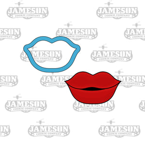 Valentine's Day Kiss Lips Love Cookie Cutter - Pucker Up