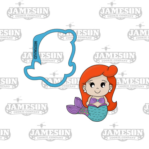 Mermaid Cookie Cutter - Under Sea Theme - Birthday Theme