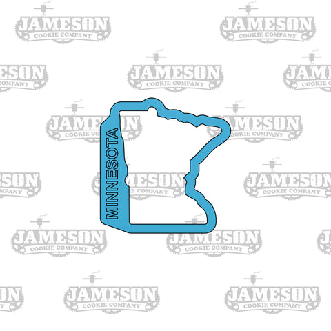 Minnesota State Shape Cookie Cutter