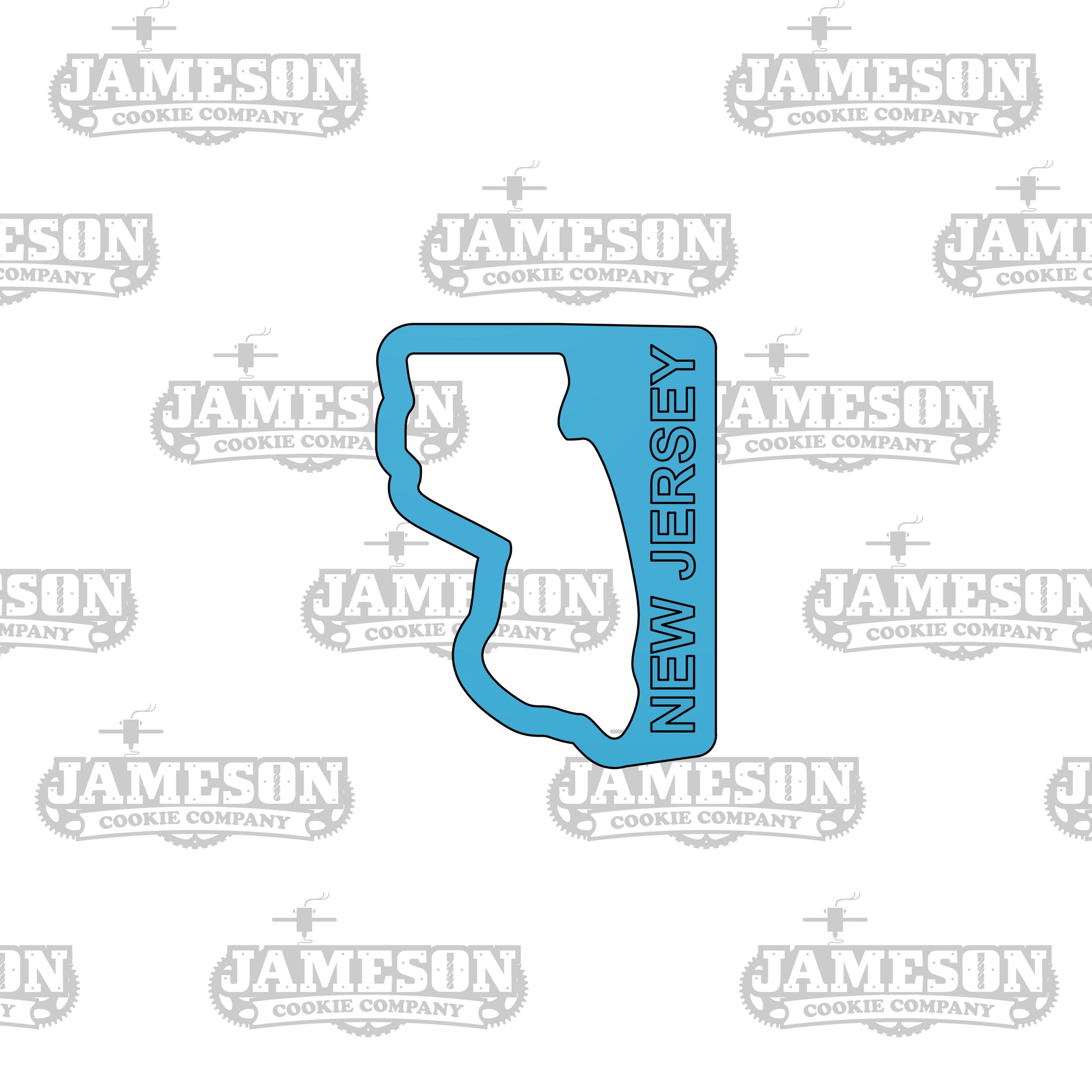 New Jersey State Shape Cookie Cutter