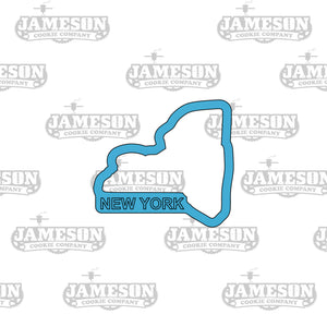 New York State Shape Cookie Cutter