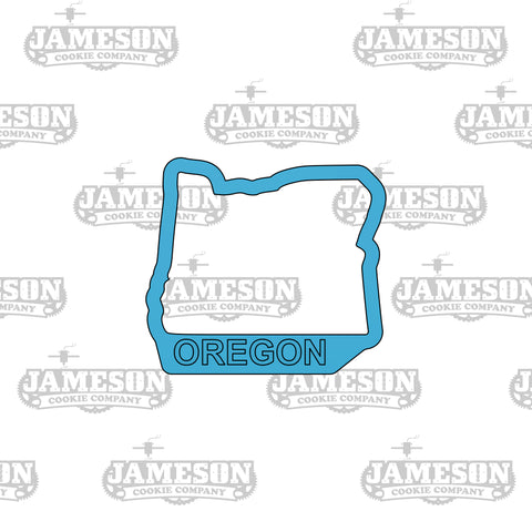 Oregon State Shape Cookie Cutter