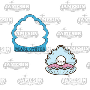 Pearl Oyster Cookie Cutter - Under Sea Theme
