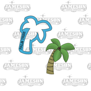 Palm Tree Cookie Cutter - Beach Theme -  Summer Theme