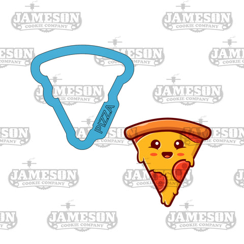 Pizza Slice Cookie Cutter - Perfect Match Version, Go Together Like