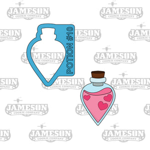 Potion Bottle #10 Cookie Cutter - Halloween, Chemistry
