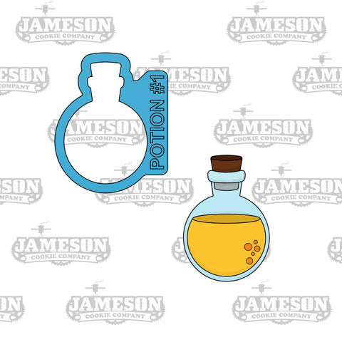 Potion Bottle #1 Cookie Cutter - Halloween, Chemistry