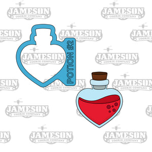 Potion Bottle #2 Cookie Cutter - Halloween, Chemistry