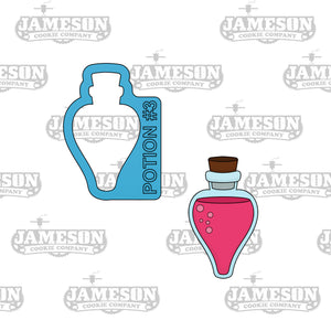 Potion Bottle #3 Cookie Cutter - Halloween, Chemistry