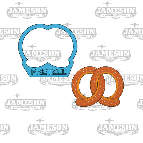 Pretzel Cookie Cutter - Soft Pretzel Knot