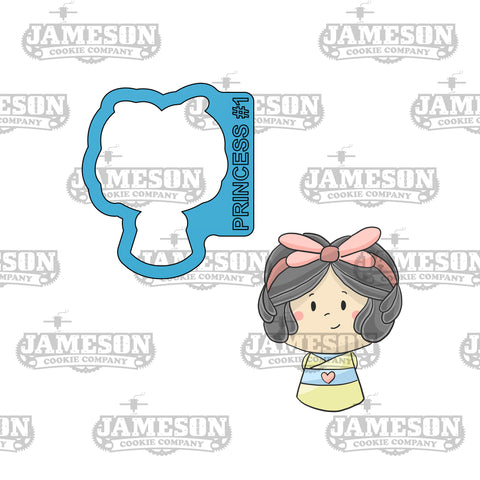 Princess #1 Cookie Cutter - Birthday Theme, Princess Party