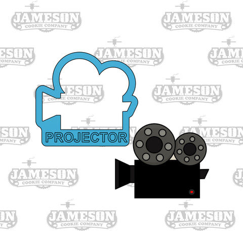 Movie Film Reel Projector Cookie Cutter - Theater Cinema Camera CamCorder