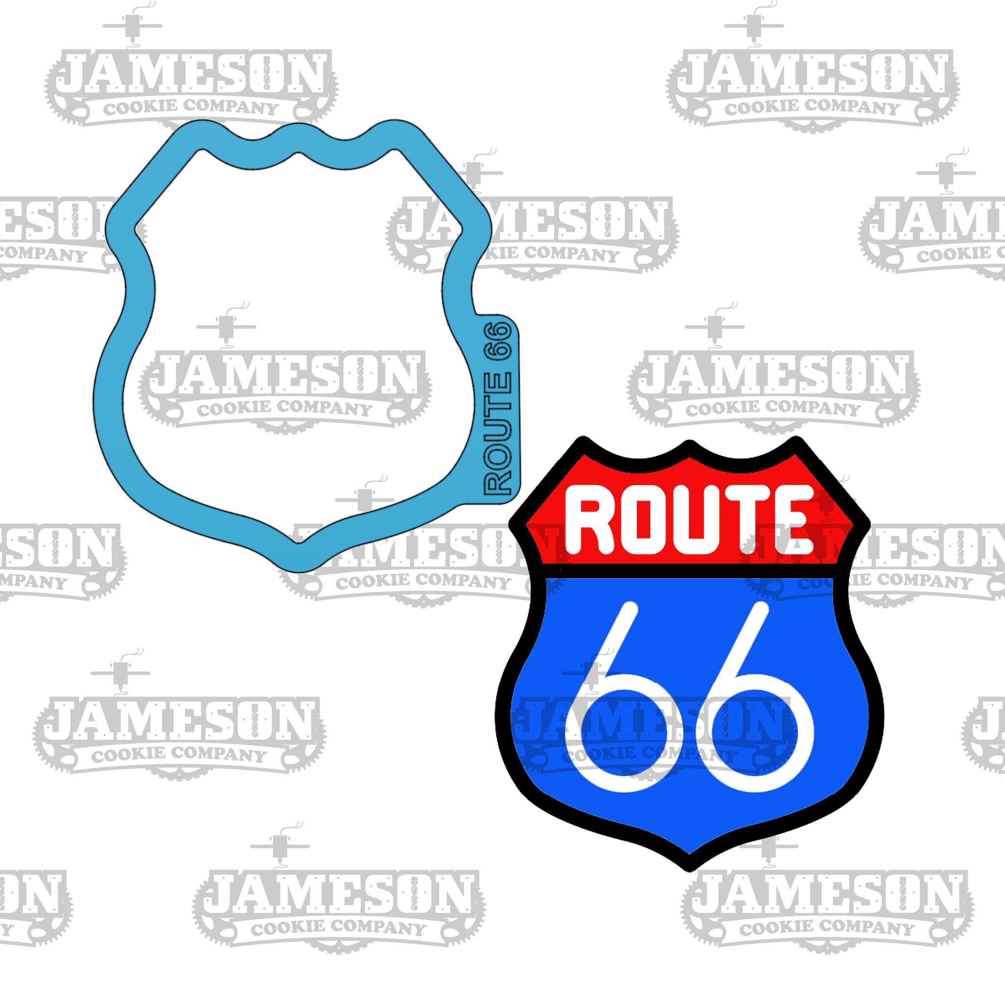Interstate Sign Cookie Cutter - Road Sign, Route