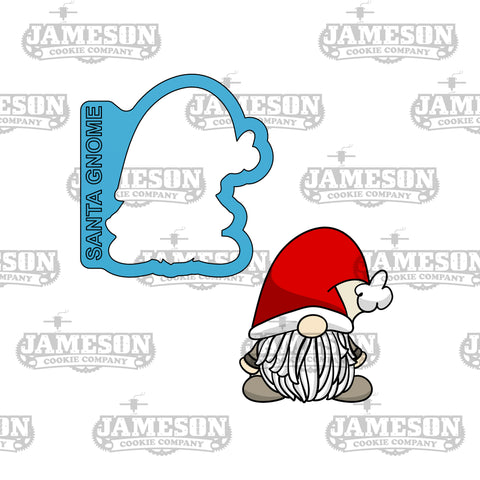 Christmas Santa Hat Gnome Cookie Cutter