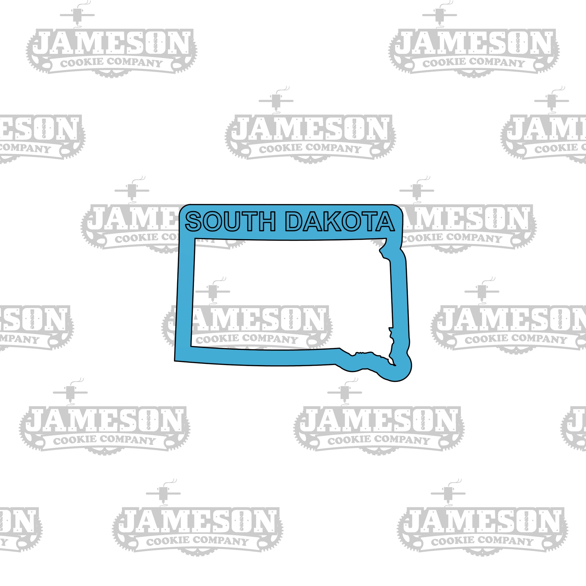 South Dakota State Shape Cookie Cutter