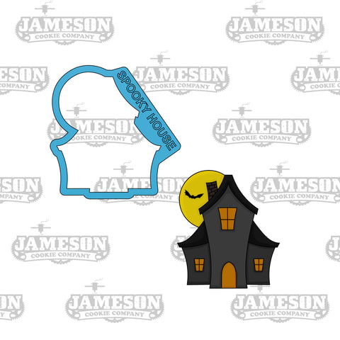 Spooky House Cookie Cutter - Halloween