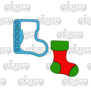 Christmas Stocking Cookie Cutter - Sock