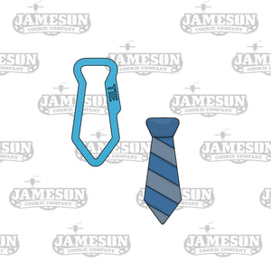 Skinny Neck Tie Cookie Cutter - Father's Day Theme, Slim Tie
