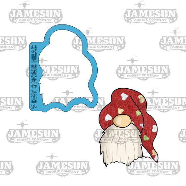 Valentine's Day Gnome - 3 Piece Cookie Cutter Set for 12x5 BRP Box