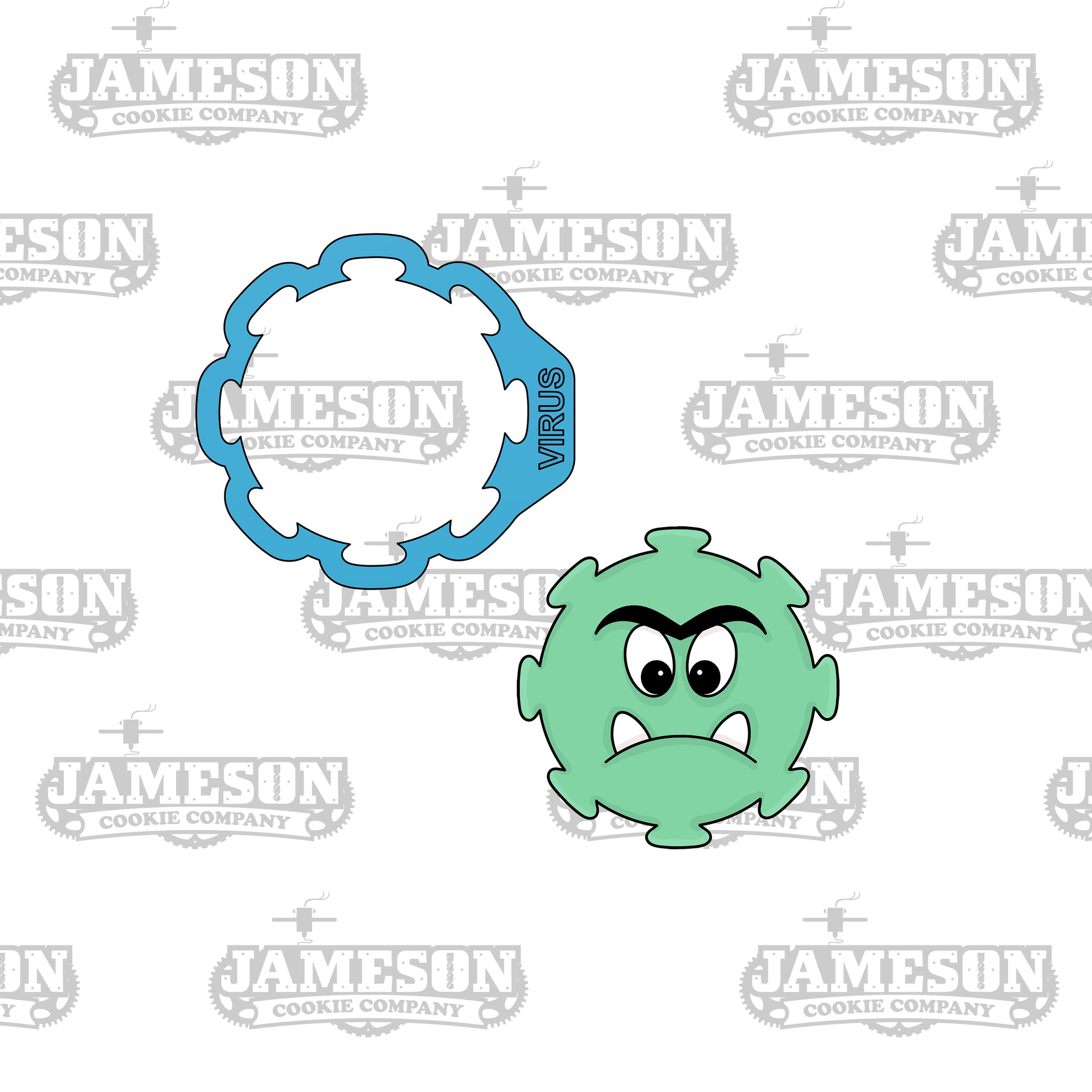 Virus Cookie Cutter - Science Theme
