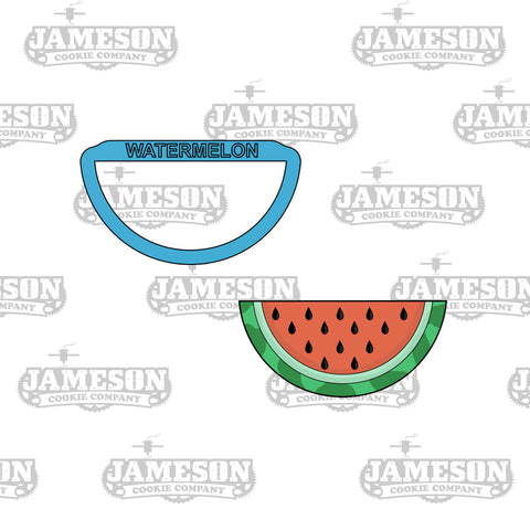 Watermelon Slice Cookie Cutter - Summer Theme - Food Theme