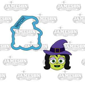 Witch Cookie Cutter - Halloween Theme