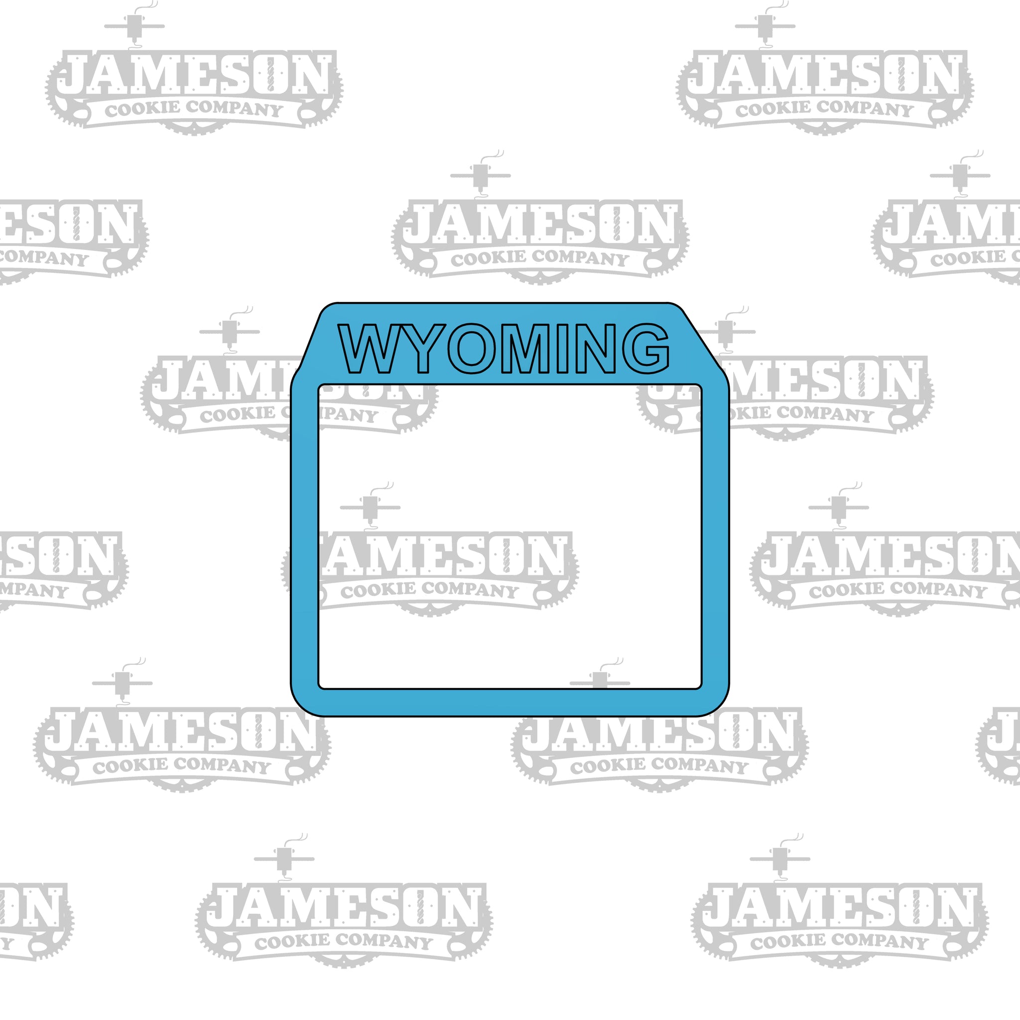 Wyoming State Shape Cookie Cutter