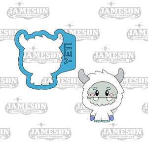 Yeti Cookie Cutter - Abominable Snowman