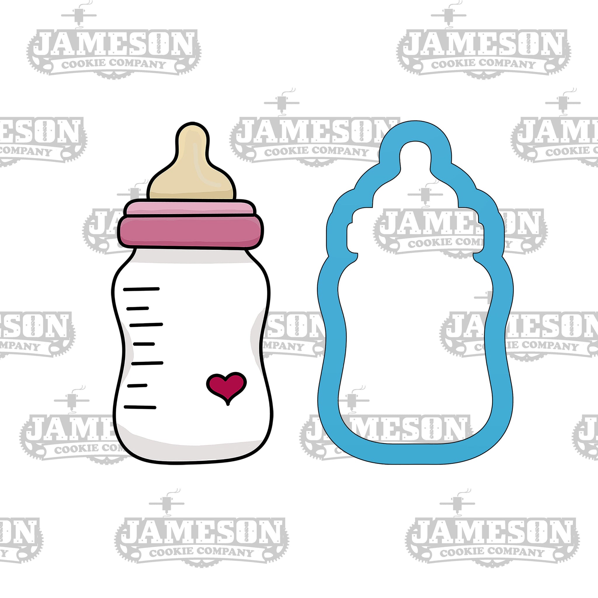 Baby Bottle Cookie Cutter – Jameson Cookie Company