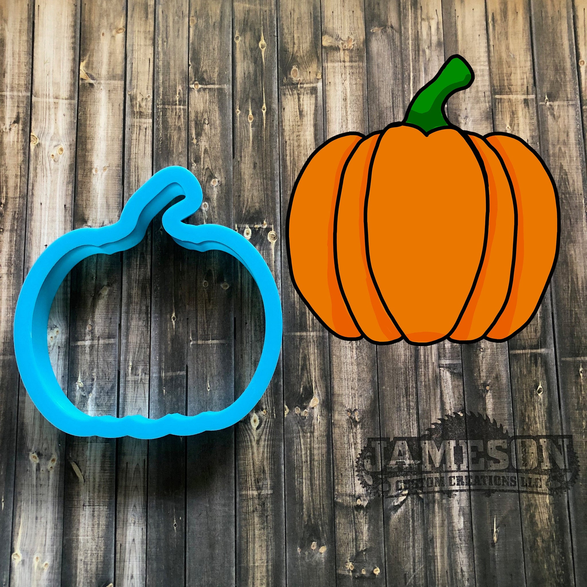 Halloween Pumpkin Cookie Cutter - Fall Pumpkin Cookie Cutter - Jack-O--Lantern