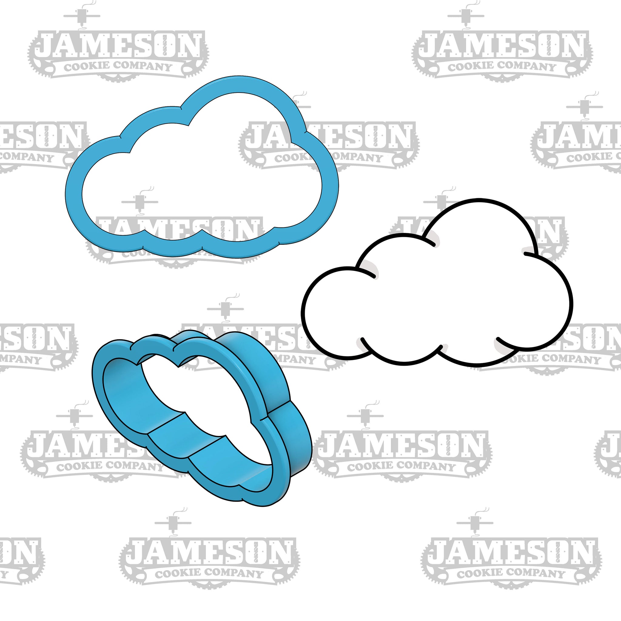 Cloud Cookie Cutter – Jameson Cookie Company