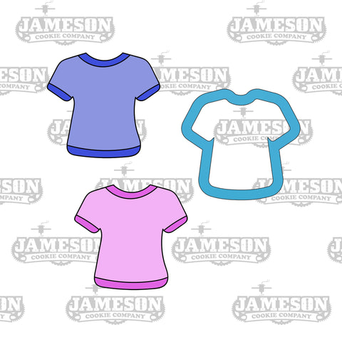 T-shirt Cookie Cutter - Tshirt - Jersey - Uniform