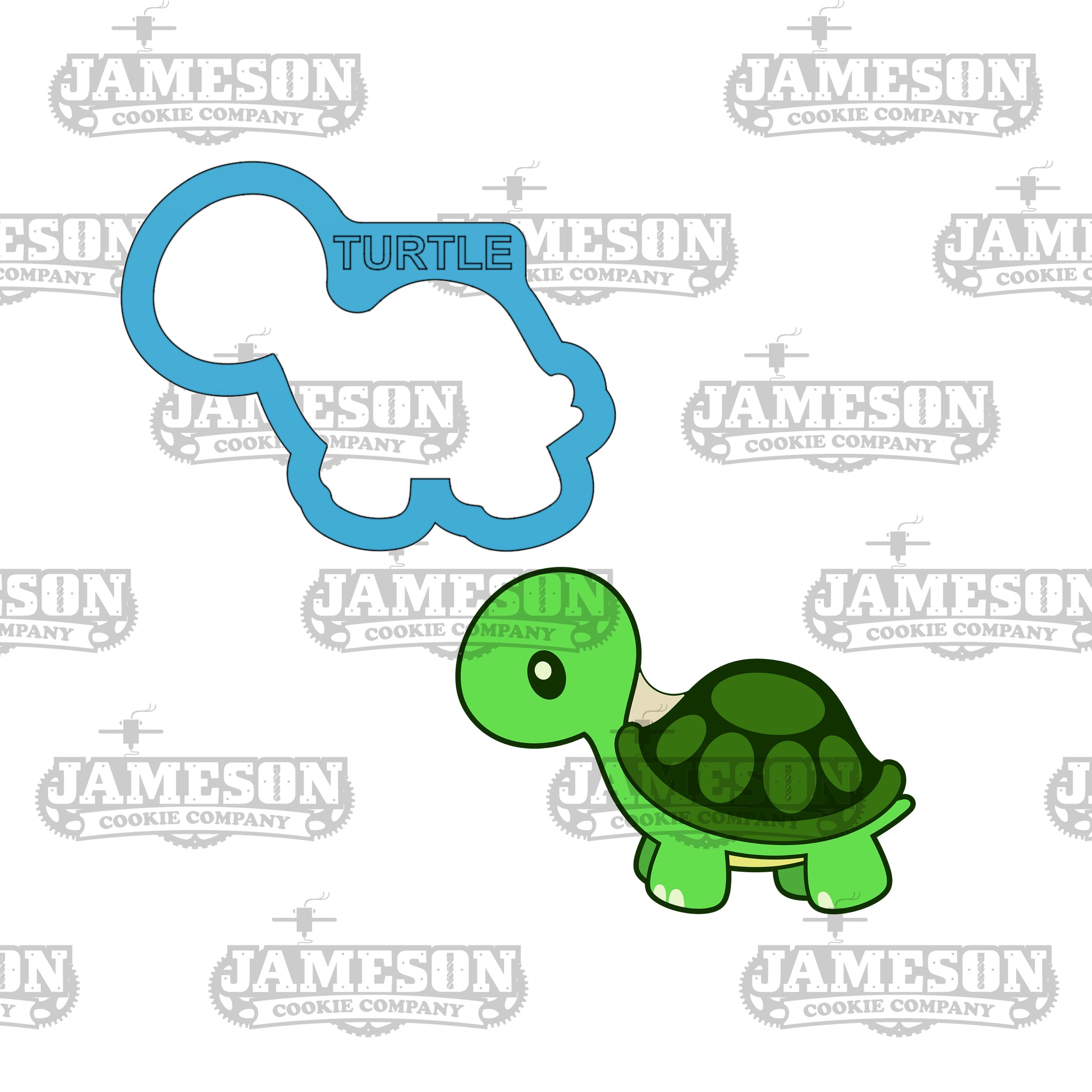 Turtle Cookie Cutter - Tortoise, Animal Theme